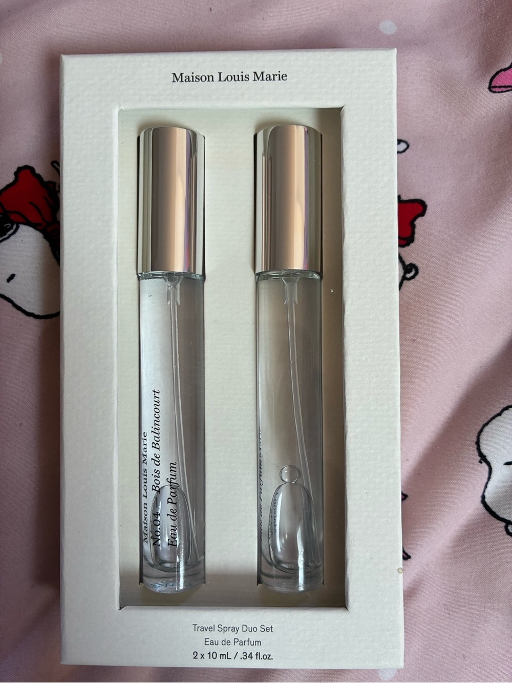 Maison Louis Marie Travel Spray Duo Set 10ml
No 4 and no 13